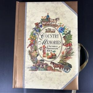 Country Memories Victorian Photograph Album 1997 Lorenz Books, Unused